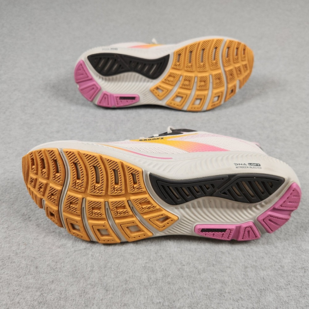 Brooks Ghost 17 Womens Size 9.5 White Running Shoes Sneakers 1204311B070 - Picture 11 of 14